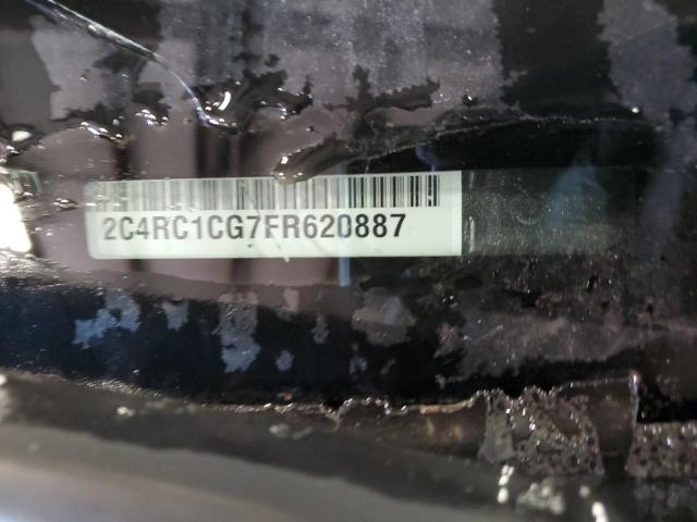 2C4RC1CG7FR620887 - 2015 CHRYSLER TOWN & COU TOURING L GRAY photo 13