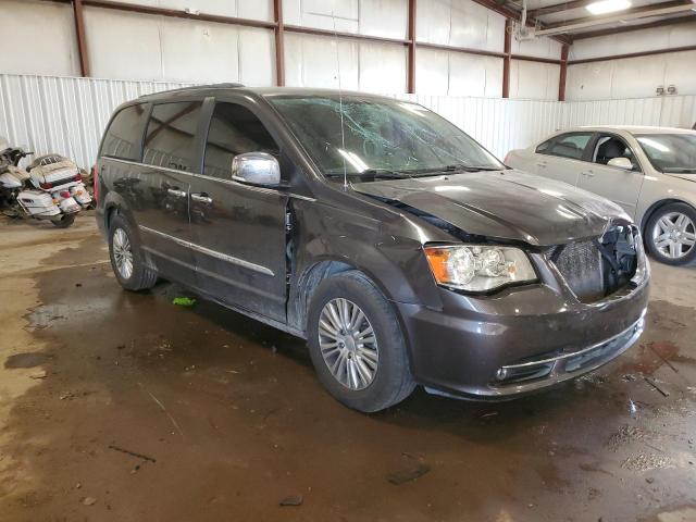 2C4RC1CG7FR620887 - 2015 CHRYSLER TOWN & COU TOURING L GRAY photo 4