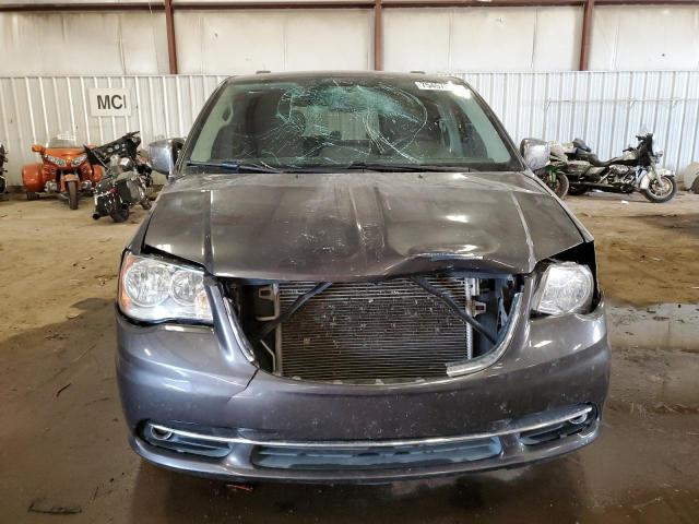 2C4RC1CG7FR620887 - 2015 CHRYSLER TOWN & COU TOURING L GRAY photo 5