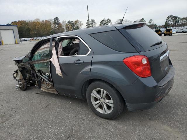 2GNALBEC3B1187954 - 2011 CHEVROLET EQUINOX LS BLUE photo 2