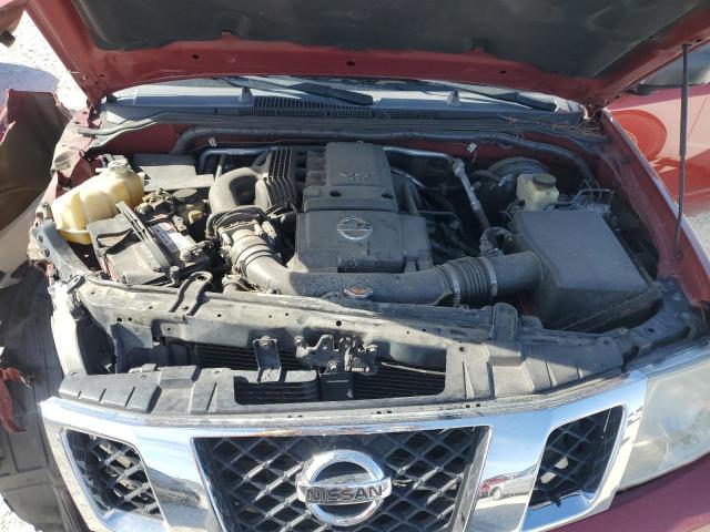 1N6AD0ER1GN790290 - 2016 NISSAN FRONTIER S RED photo 11