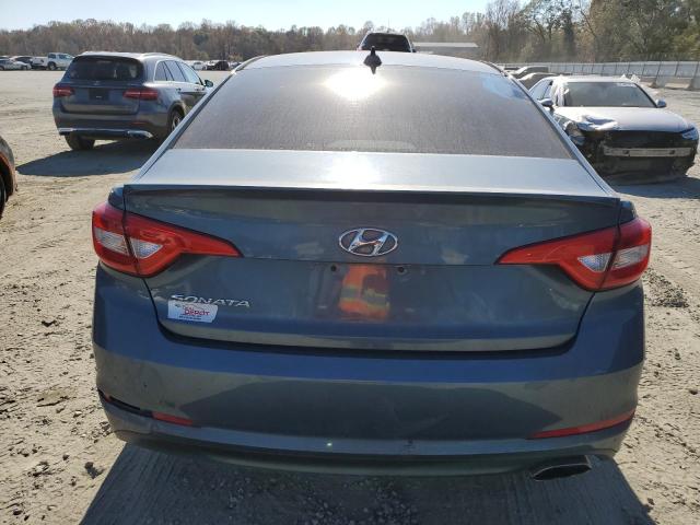 5NPE24AF6FH122772 - 2015 HYUNDAI SONATA SE TEAL photo 6