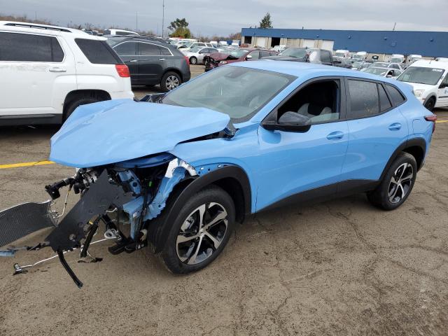 KL77LGE28RC080844 - 2024 CHEVROLET TRAX 1RS BLUE photo 1