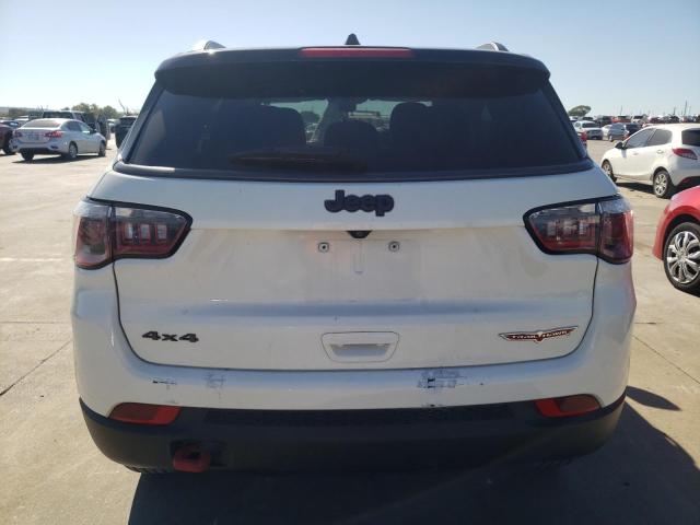 3C4NJDDB5JT222222 - 2018 JEEP COMPASS TRAILHAWK WHITE photo 6