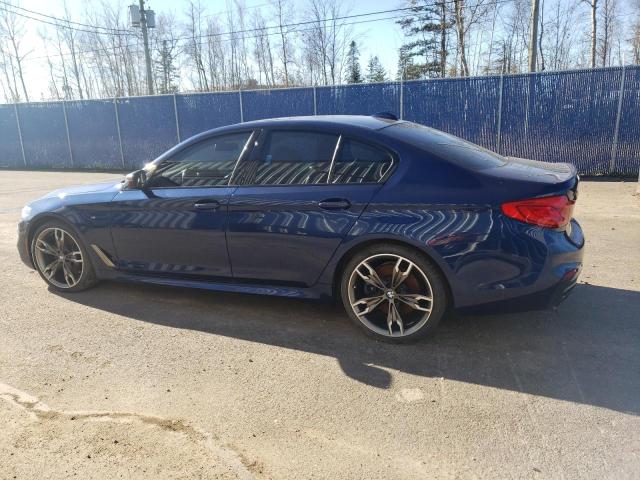 WBAJB9C51KB464896 - 2019 BMW M550XI BLUE photo 2