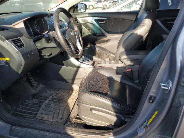 KMHDH4AE8BU090145 - 2011 HYUNDAI ELANTRA GLS GRAY photo 7