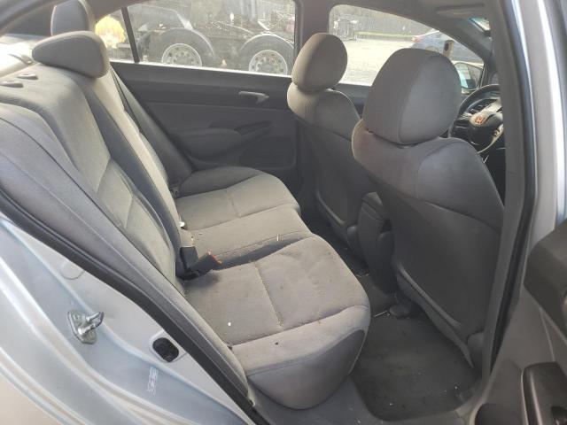 1HGFA16588L073242 - 2008 HONDA CIVIC LX SILVER photo 10