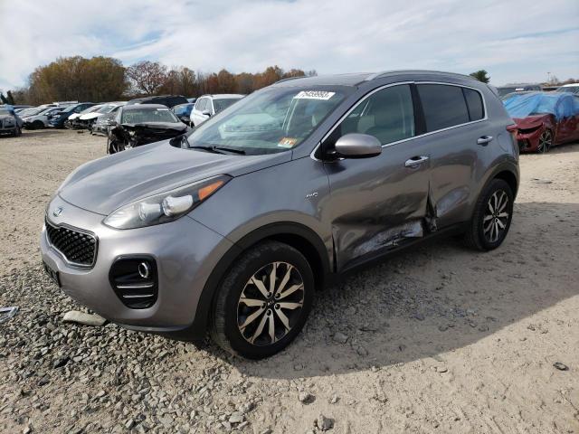 KNDPNCAC8H7199411 - 2017 KIA SPORTAGE EX GRAY photo 1