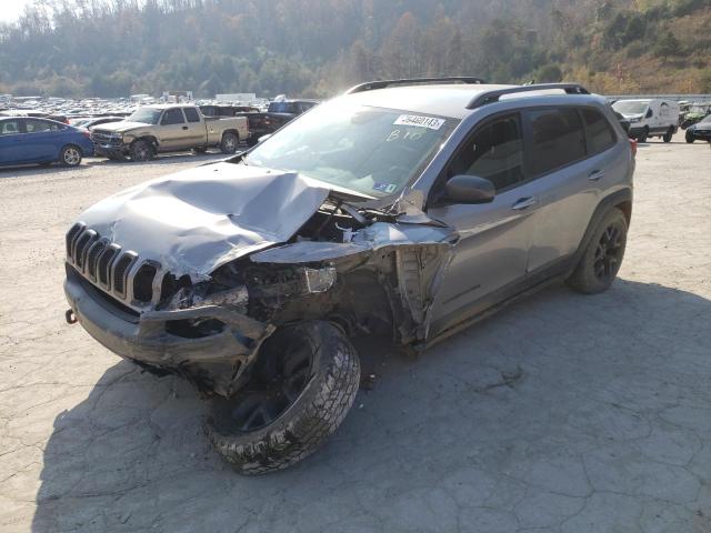 1C4PJMBS8FW641307 - 2015 JEEP CHEROKEE TRAILHAWK ნაცრისფერი ფოტო 1