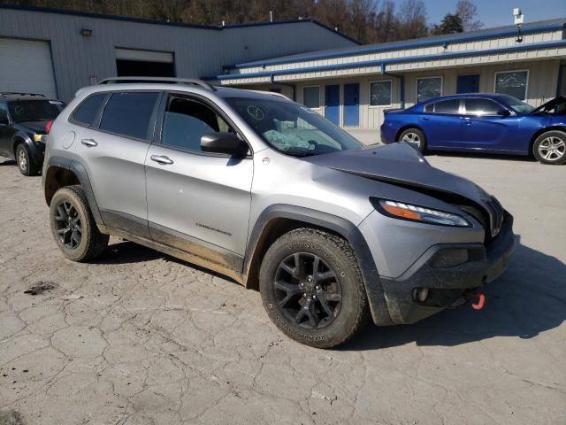 1C4PJMBS8FW641307 - 2015 JEEP CHEROKEE TRAILHAWK GRAY photo 4