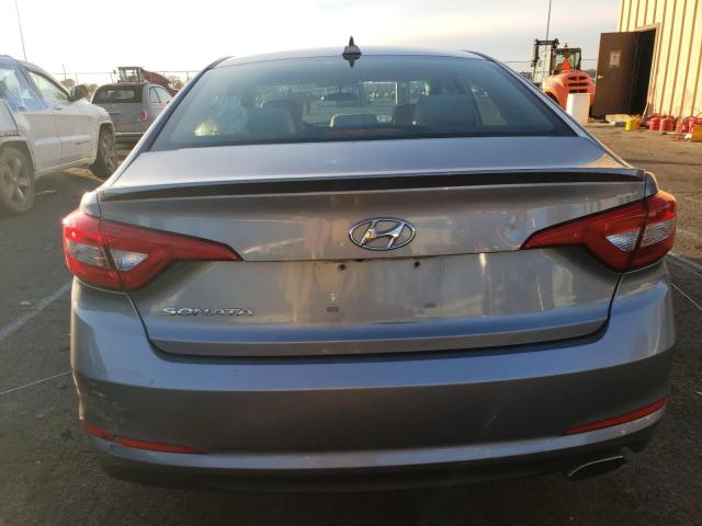 5NPE24AF2GH289311 - 2016 HYUNDAI SONATA SE SILVER photo 6