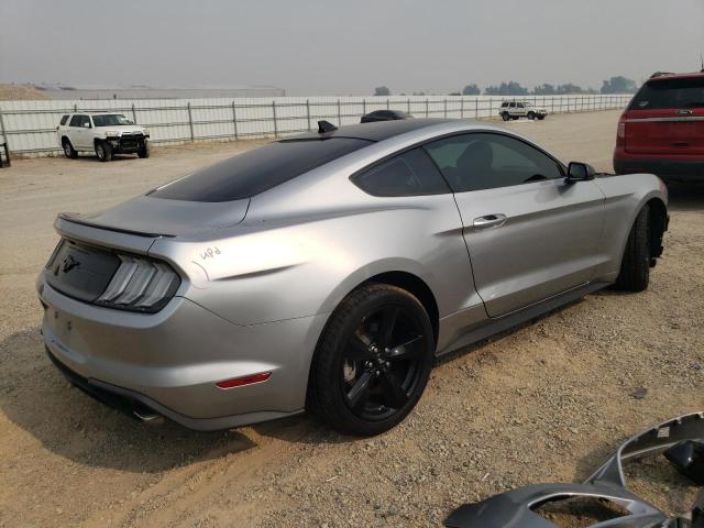 1FA6P8THXM5127584 - 2021 FORD MUSTANG SILVER photo 3