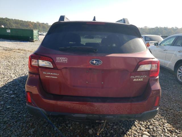 4S4BSADCXH3247111 - 2017 SUBARU OUTBACK 2.5I PREMIUM BURGUNDY photo 6