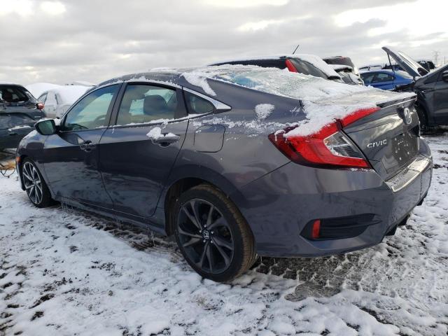 19XFC2F89ME002174 - 2021 HONDA CIVIC SPORT 灰色 照片 2