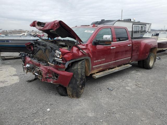 1GT42WEY8KF214232 - 2019 GMC SIERRA K3500 DENALI BURGUNDY photo 1