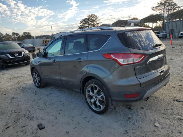 1FMCU0JX3EUB00327 - 2014 FORD ESCAPE TITANIUM GRAY photo 2