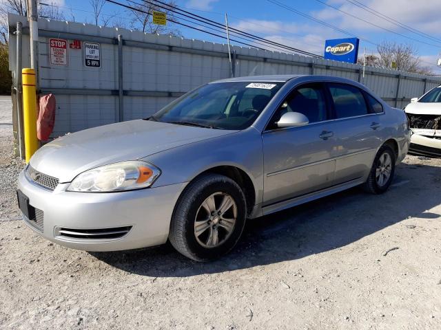 2G1WF5E31C1194421 - 2012 CHEVROLET IMPALA LS SILVER photo 1