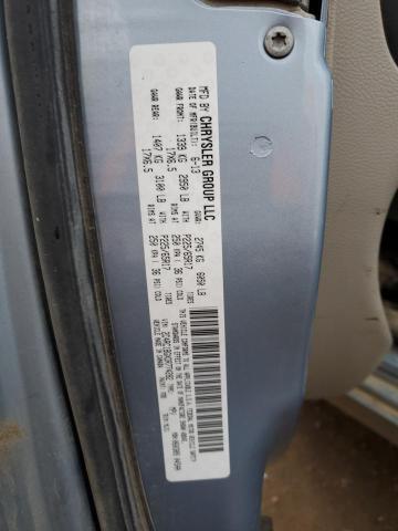 2C4RC1BGXDR774282 - 2013 CHRYSLER TOWN & COU TOURING ლურჯი ფოტო 13