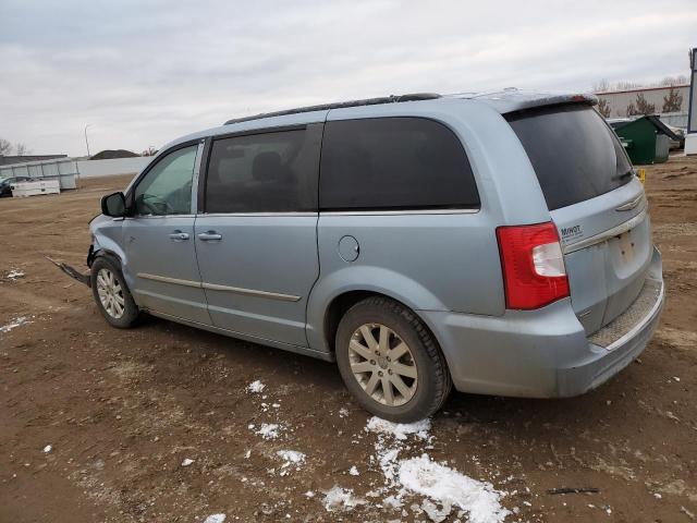 2C4RC1BGXDR774282 - 2013 CHRYSLER TOWN & COU TOURING ლურჯი ფოტო 2