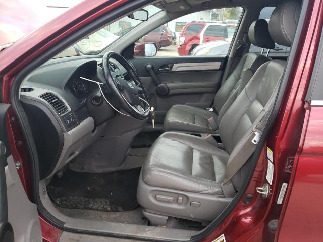 5J6RE4H76BL010433 - 2011 HONDA CR-V EXL MAROON photo 7