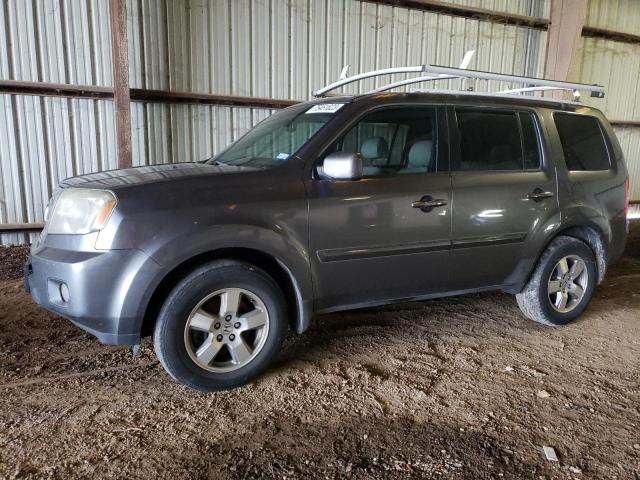 5FNYF3H58BB048188 - 2011 HONDA PILOT EXL GRAY photo 1