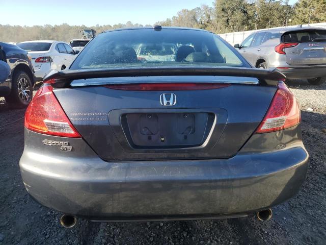 1HGCM82737A007198 - 2007 HONDA ACCORD EX CHARCOAL photo 6