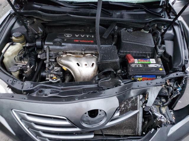 JTNBE46K173084778 - 2007 TOYOTA CAMRY CE GRAY photo 11