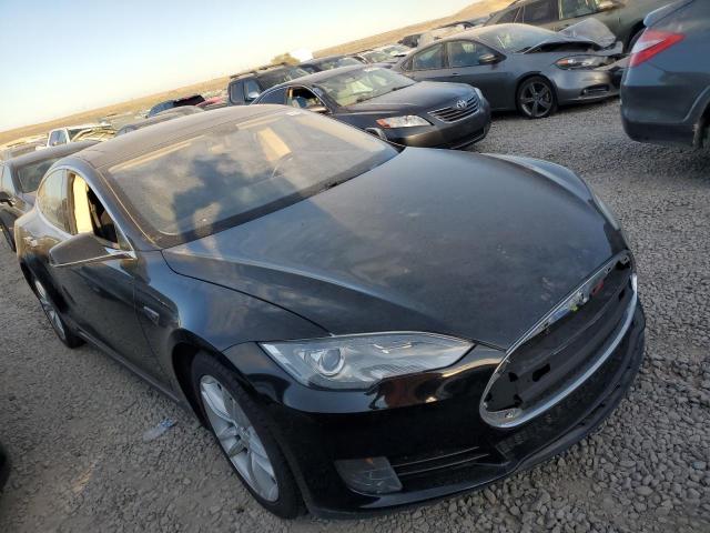5YJSA1AG8DFP12772 - 2013 TESLA MODEL S BLACK photo 4