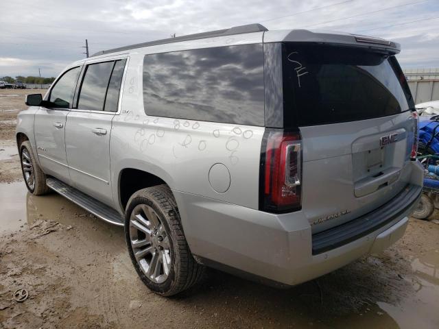 1GKS1GKC0HR307010 - 2017 GMC YUKON XL C1500 SLT SILVER photo 2