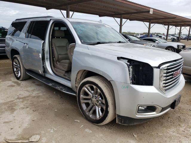 1GKS1GKC0HR307010 - 2017 GMC YUKON XL C1500 SLT SILVER photo 4