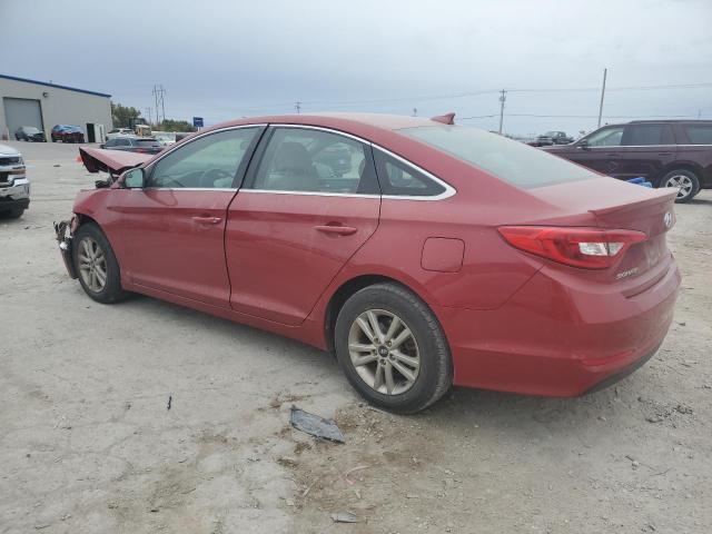 5NPE24AFXHH585789 - 2017 HYUNDAI SONATA SE RED photo 2