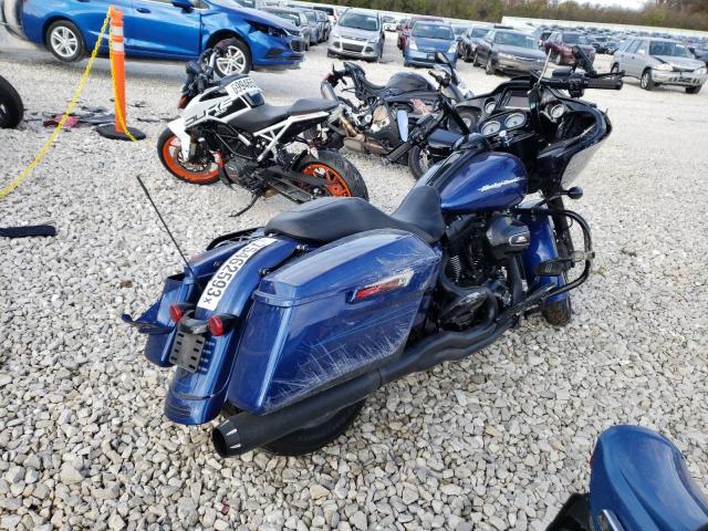 1HD1KTM16FB623914 - 2015 HARLEY-DAVIDSON FLTRXS ROAD GLIDE SPECIAL BLUE photo 4