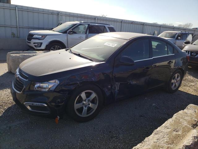 1G1PC5SBXF7103274 - 2015 CHEVROLET CRUZE LT CHARCOAL photo 1