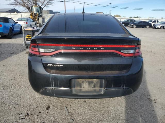 1C3CDFAA6FD422131 - 2015 DODGE DART SE BLACK photo 6