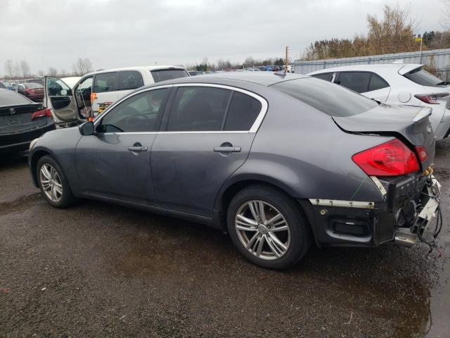 JN1CV6ARXCM676633 - 2012 INFINITI G37 GRAY photo 2