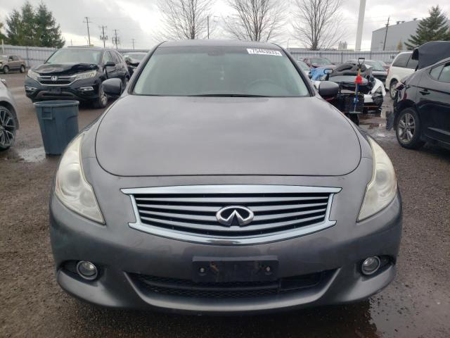 JN1CV6ARXCM676633 - 2012 INFINITI G37 GRAY photo 5