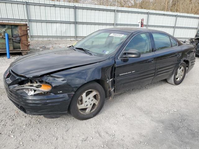 1G2NF52E7YC510791 - 2000 PONTIAC GRAND AM SE1 BLACK photo 1