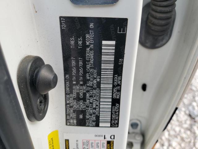 JTEBU5JR0J5530301 - 2018 TOYOTA 4RUNNER SR5/SR5 PREMIUM 蓝色 照片 13