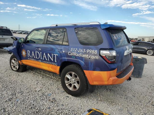 JTEBU5JR0J5530301 - 2018 TOYOTA 4RUNNER SR5/SR5 PREMIUM 蓝色 照片 2