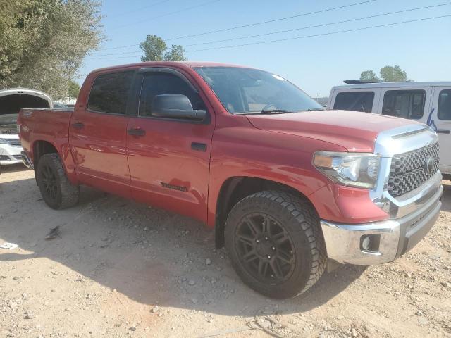 5TFEY5F17LX261763 - 2020 TOYOTA TUNDRA CREWMAX SR5 RED photo 4