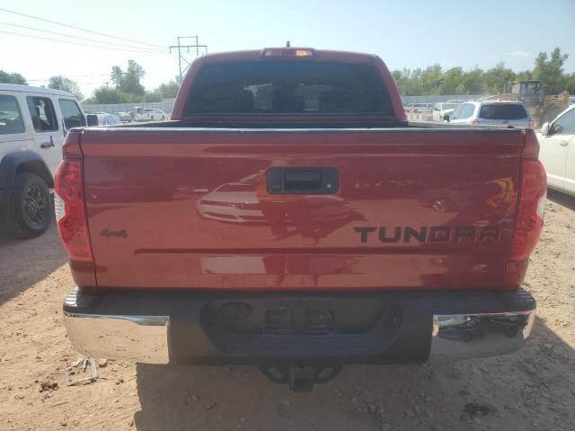 5TFEY5F17LX261763 - 2020 TOYOTA TUNDRA CREWMAX SR5 RED photo 6