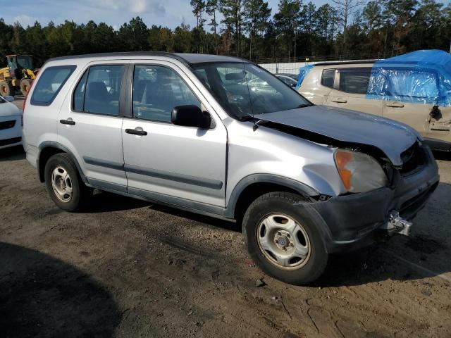 JHLRD68402C017102 - 2002 HONDA CR-V LX SILVER photo 4