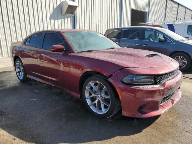 2C3CDXHG2MH561527 - 2021 DODGE CHARGER GT BURGUNDY photo 4