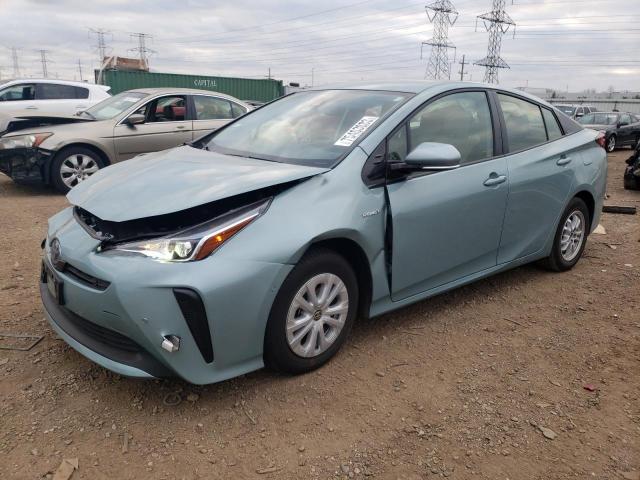 JTDKARFUXL3115146 - 2020 TOYOTA PRIUS L GREEN photo 1