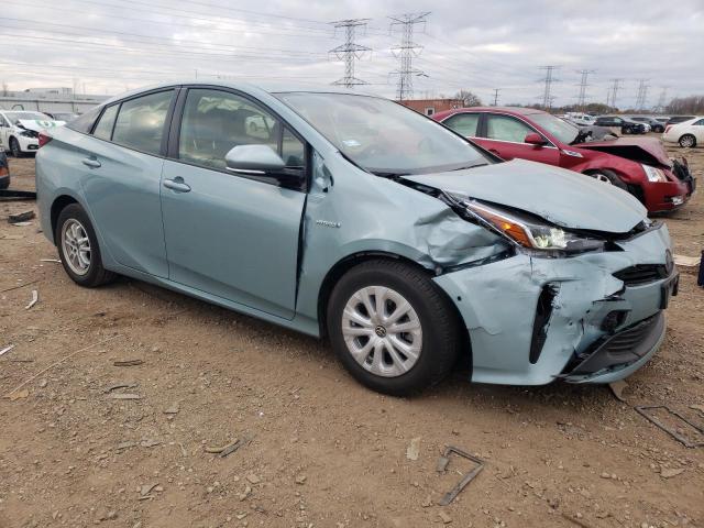 JTDKARFUXL3115146 - 2020 TOYOTA PRIUS L GREEN photo 4