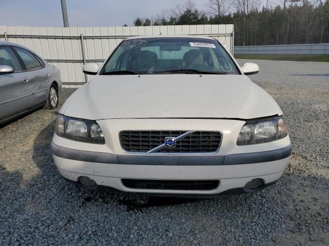 YV1RS58D722095521 - 2002 VOLVO S60 2.4T WHITE photo 5