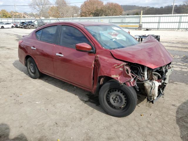 3N1CN7AP4JL863829 - 2018 NISSAN VERSA S RED photo 4