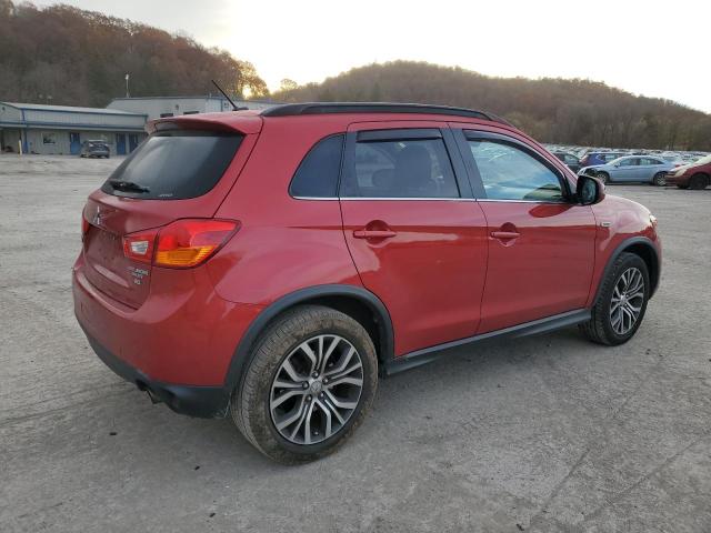 JA4AR4AWXGZ033950 - 2016 MITSUBISHI OUTLANDER SEL RED photo 3