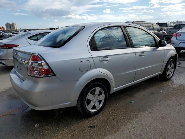KL1TD5DE3BB136710 - 2011 CHEVROLET AVEO LS Gümüş foto 3