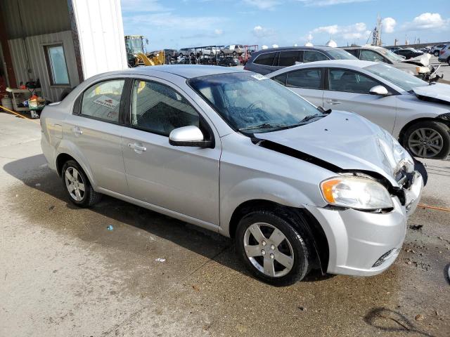 KL1TD5DE3BB136710 - 2011 CHEVROLET AVEO LS SILVER photo 4